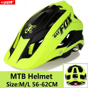 Open image in slideshow, BATFOX Bicycle Helmet MTB Bike
