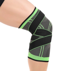 Open image in slideshow, Pressurized Fitness Running Cycling Bandage Knee Support Braces Elastic Nylon Sports Compression Pad Sleeve
