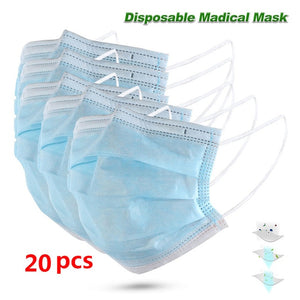 Open image in slideshow, 100/50/30Pcs Face Masks Ear Loops Disposable Mask
